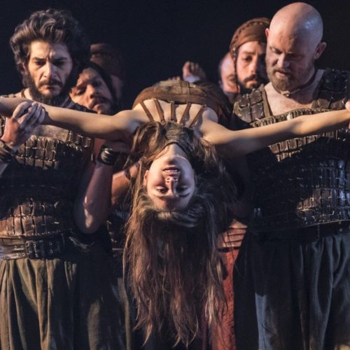 SALOME by Farber ;

Directed by Yael Farber ;
Designed by Susan Hilferty ;
at The National Theatre, London, UK ;
6 April 2017 ;
Credit : Johan Persson