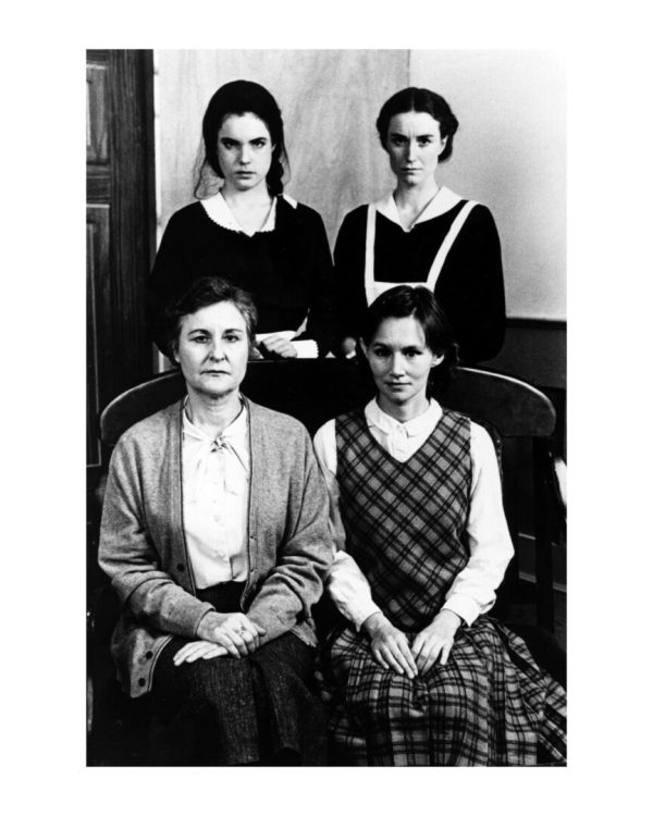 Title: My Sister in This House
Actors: Seated- Beverly May, Brenda Currin, standing- Elizabeth McGovern, Lisa Barnes
photo: Stephanie Saia
Season 3 (81-82)