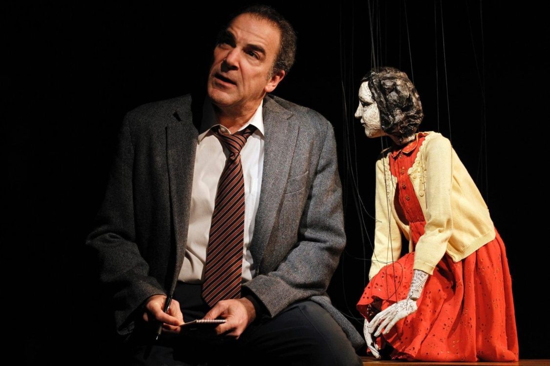 Mandy Patinkin in Compulsion by Rinne Groff, directed by Oskar Eustis, running February 1 through March 13 at The Public Theater. Photo Credit Joan Marcus.  