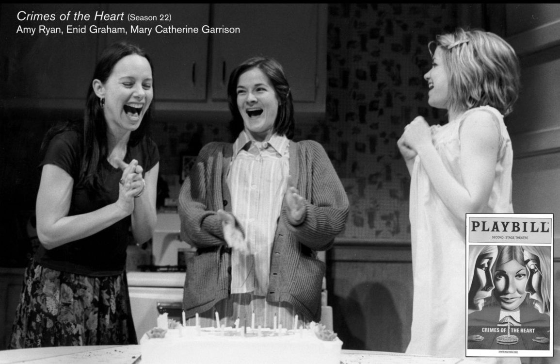 Title: Crimes of the Heart
Actors: Amy Ryan, Enid Grahm, and Mary Cathrine Garrison
Photo: Joan Marcus
Season 22 00-01