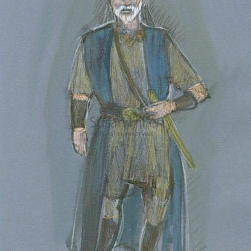 sketch-King Lear at The Public-1B LEAR Hunting Alt