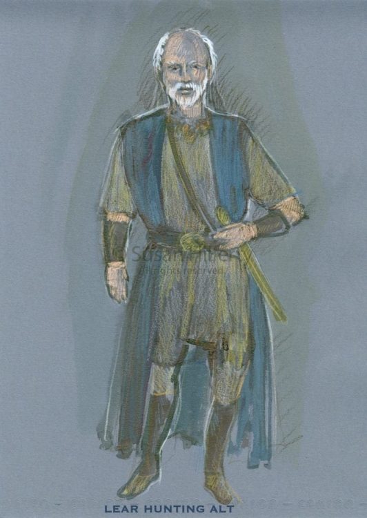 sketch-King Lear at The Public-1B LEAR Hunting Alt