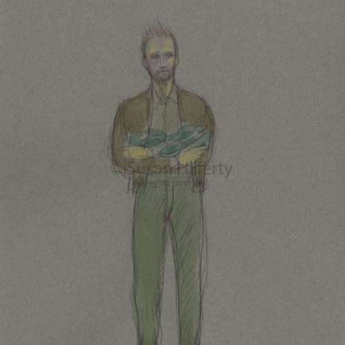 Buried Child sketch of Tilden by Susan Hilferty