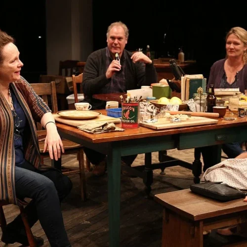 THE GABRIELS: Election Year in the Life of One Family
Play Three: WOMEN OF A CERTAIN AGE
Written and Directed by Richard Nelson

Featuring Meg Gibson, Lynn Hawley, Roberta Maxwell, Maryann Plunkett, Jay O. Sanders, Amy Warren

Scenic Designers Susan Hilferty and Jason Ardizzone-West
Costume Designer Susan Hilferty
Lighting Designer Jennifer Tipton
Sound Designers Scott Lehrer and Will Pickens
Production Stage Manager Theresa Flanagan